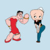 Popeye Olive T-Shirt