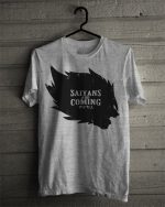 Vegeta Is Coming Grey T-Shirt