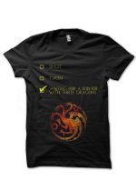 Targaryen Love Black T-Shirt