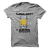 Beer Glass Grey T-Shirt