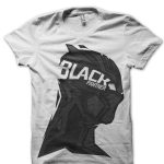 Black Leopord White T-Shirt