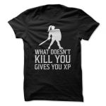 Makes You Stronger Black T-Shirt