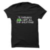 Chemist Can Solve Black T-Shirt