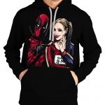 Harley-quinn And Deadpool Hoodie
