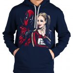 Harley-quinn And Deadpool Hoodie