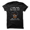 I Drink Milk Black T-Shirt