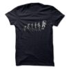 Darwinism Black T-Shirt