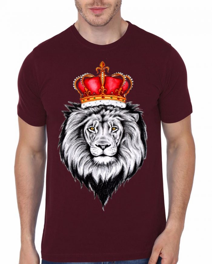 King Tubki Maroon T-Shirt