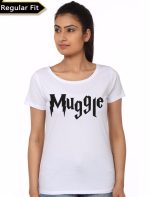 Muggle White Girl's T-Shirt