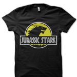 Jurassic Stark Black T-Shirt