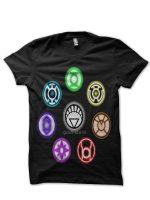 Justice League Black T-Shirt