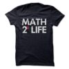 Math In Real Life Navy Blue T-Shirt