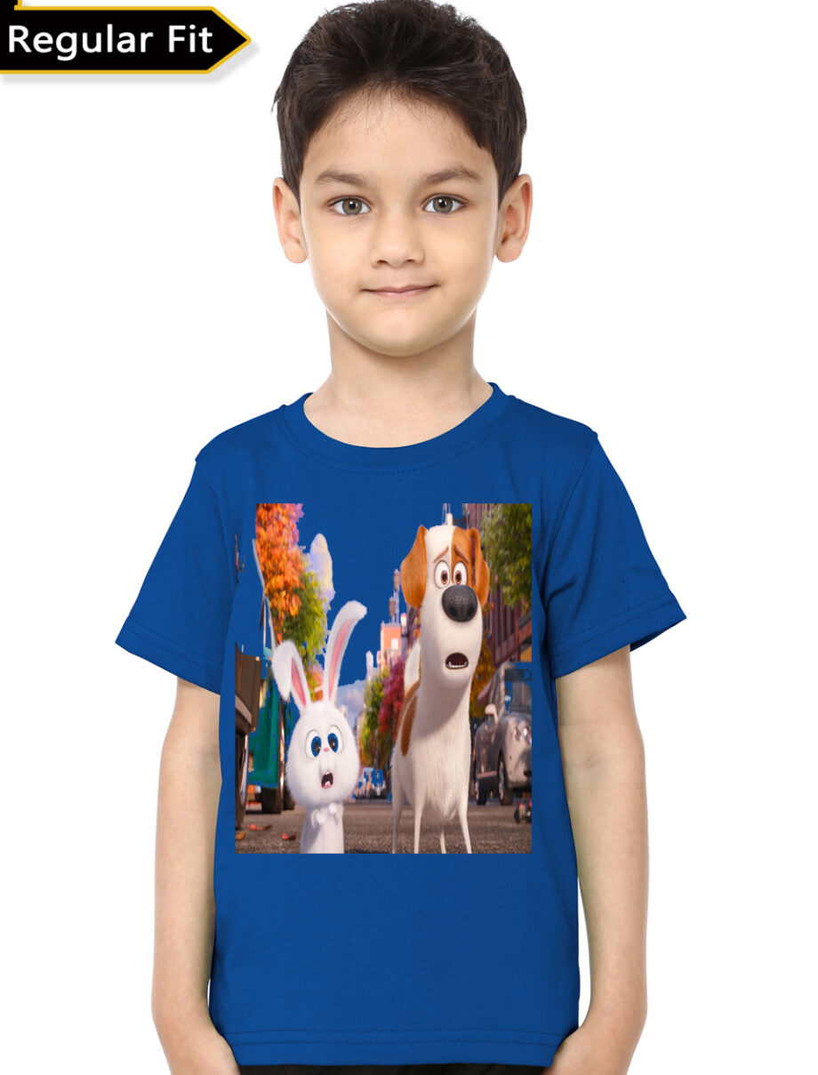 Secret Life Of Pets Blue T-Shirt