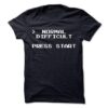 Normal Navy Blue T-Shirt