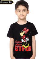Shut Up Black T-Shirt
