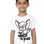 The World Is Mine White T-Shirt