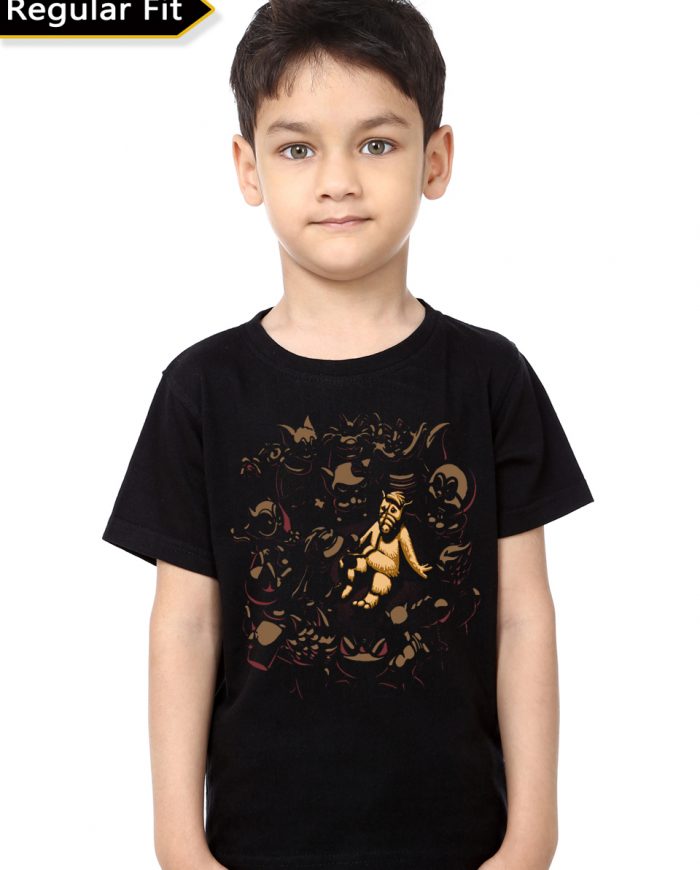 Tom And Jerry Black T-Shirt