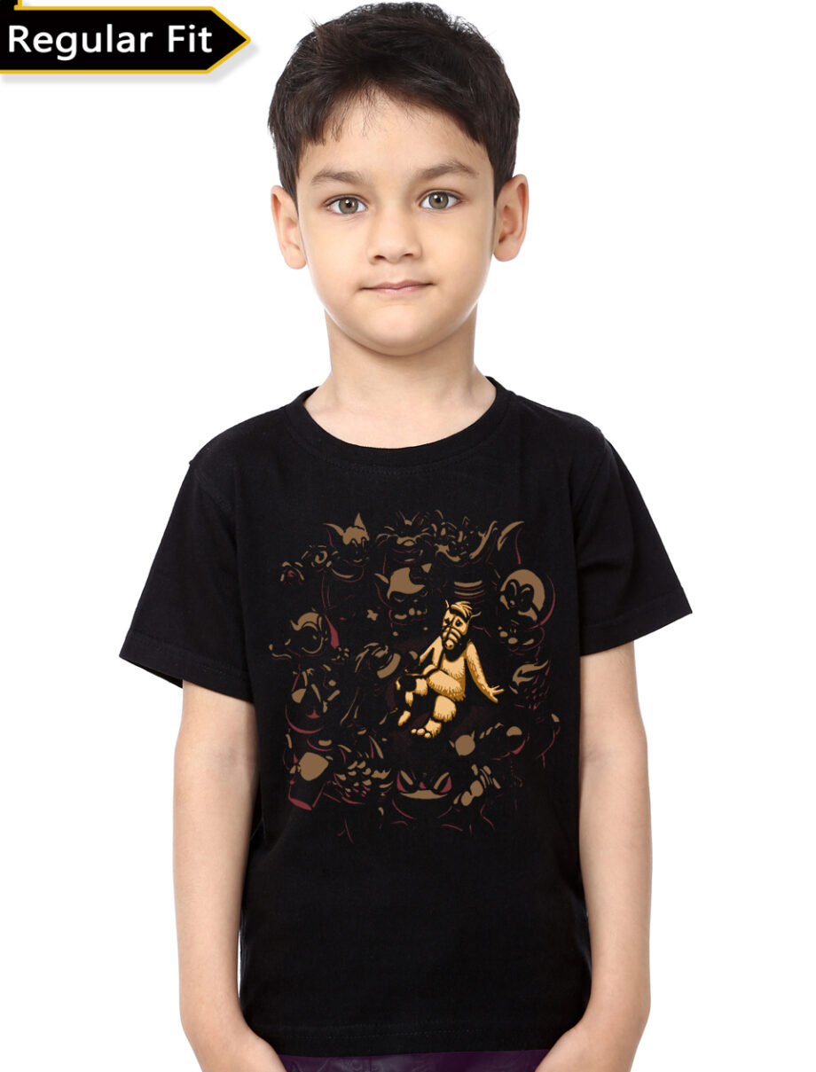 Tom And Jerry Black T-Shirt