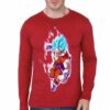 Goku Red Full Sleeve T-Shirt