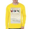 The Breakfast Yellow Full Sleeve Tee