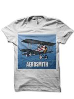 Aerosmith White T-Shirt