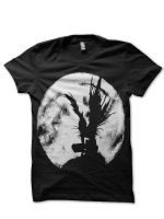 Death Note Moon Black T-Shirt