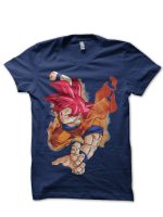 Goku Navy Blue T-Shirt