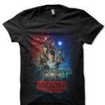 Stranger Things Black T-Shirt