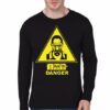 Breaking Bad Danger Black Full Sleeve T-Shirt