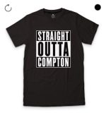 Straight Outta Compton Black T-Shirt