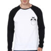 Pocket Panda Raglan Tee