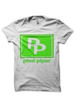Pied Piper White T-Shirt