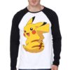 Pikachu Raglan Full Sleeves T-Shirt