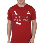 Father Of Dragons Red T-Shirt