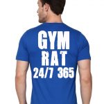 Bodybuilding Royal Blue T-Shirt