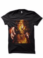 Fire Monster Black Tee