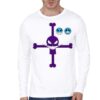 One Piece White Full Sleeve T-Shirt