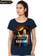 Khaleesi Navy Blue Top