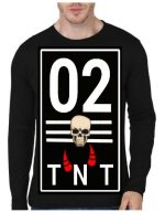TNT Black Full Sleeve T-Shirt