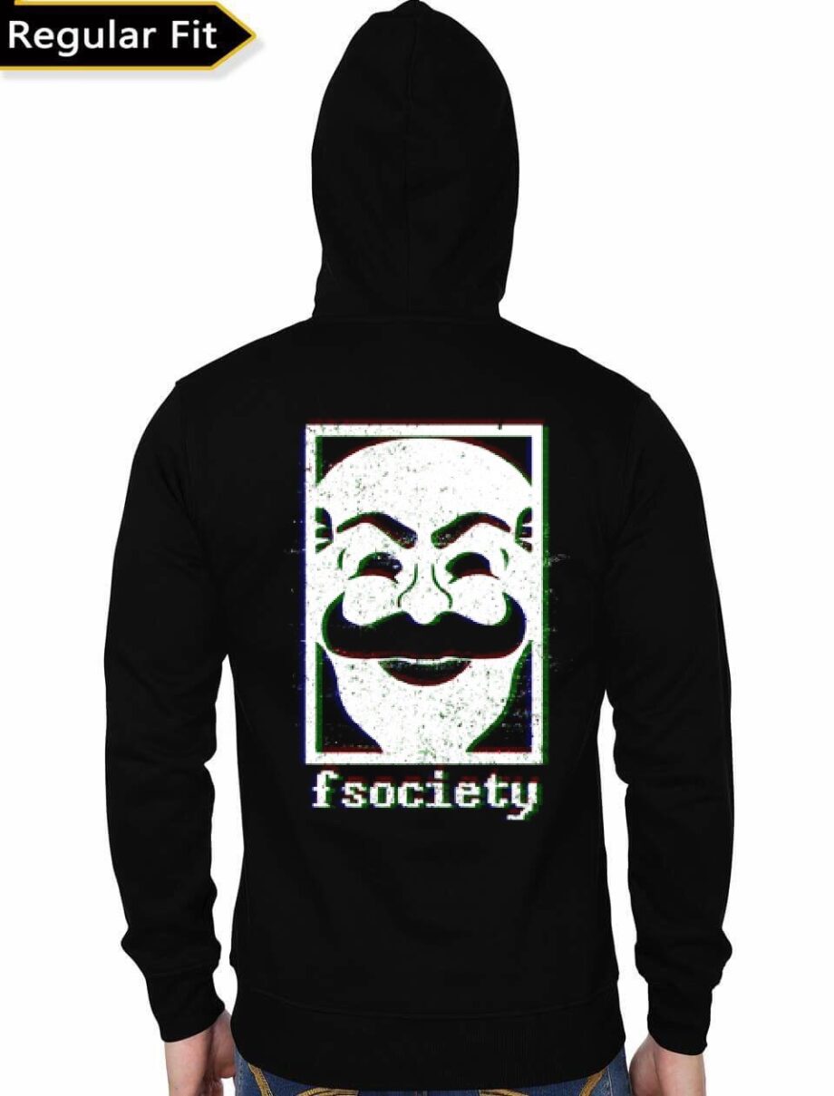 Mr. Robot F Society Black Hoodie