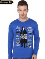 Sherlock Holmes Royal Blue T-Shirt