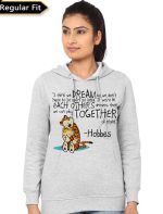 Calvin And Hobbes Girls Hoodie