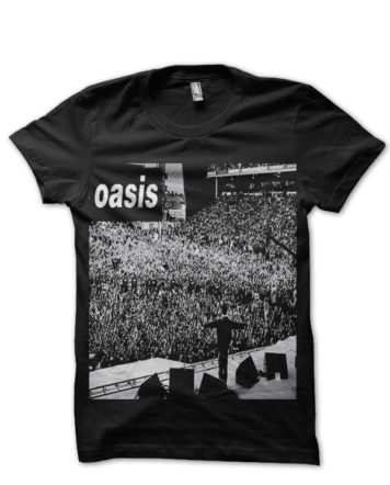 Oasis Black Tee