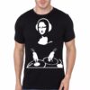 DJ Mona Lisa Black T-Shirt