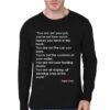 Fight Club Black Full Sleeve T-Shirt