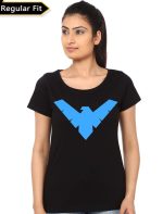 Nightwing Black Girls T-Shirt
