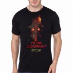 I Am Juggernaut Bitch Black T-Shirt