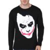 Joker Full Sleeve Black T-Shirt