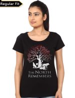The North Remembers Girl's Black T-Shirt