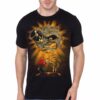Mario And Piper Black T-Shirt